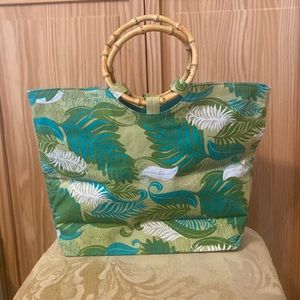 Canvas Bamboo Bag